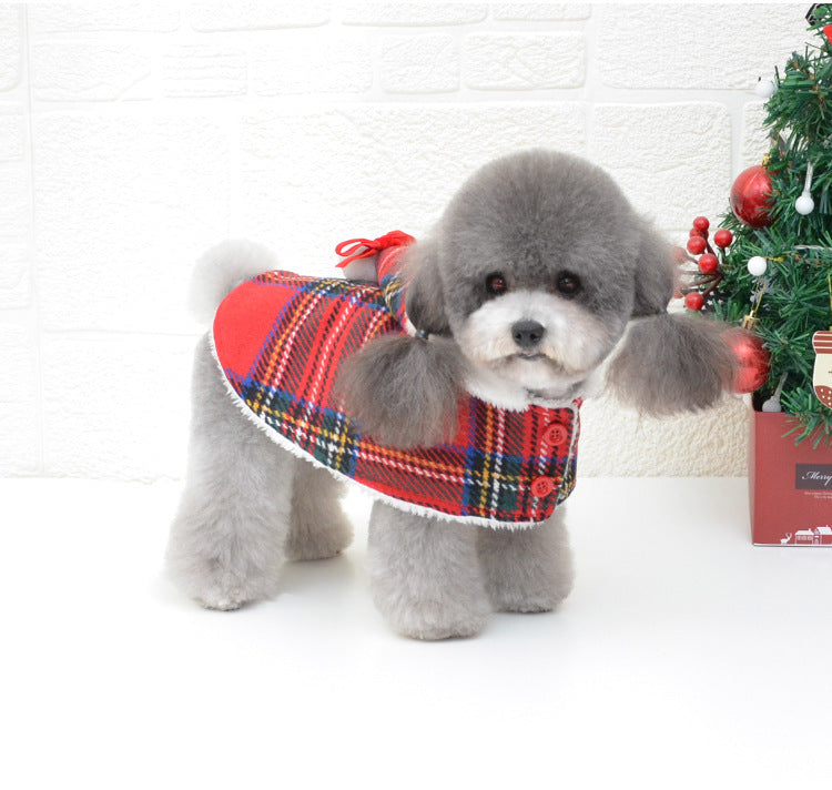 Christmas Knitted Turtleneck Dog Sweater