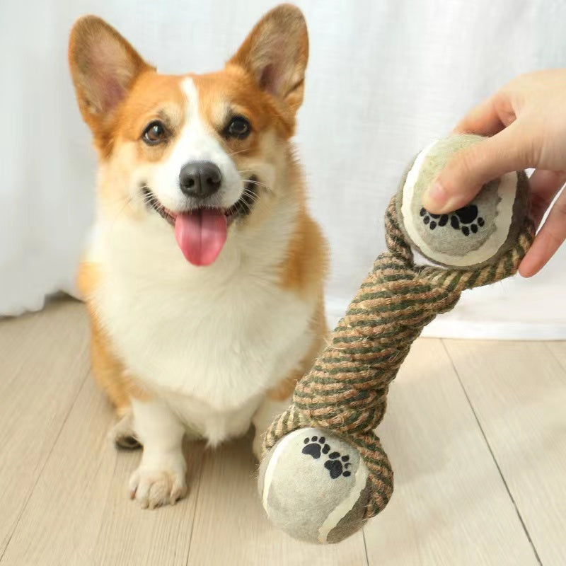 Interactive Rope Dog Toy For Medium Dogs