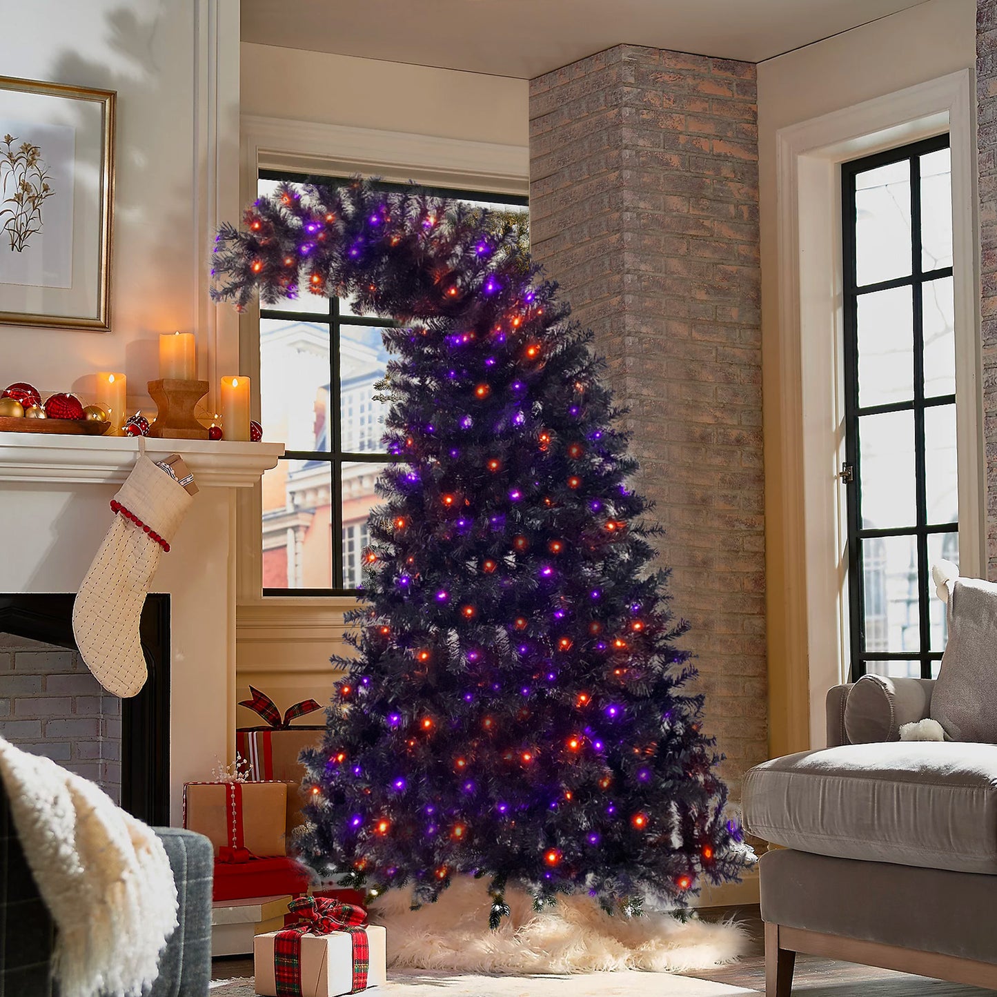 6 Foot Spooky Alt-Christmas tree
