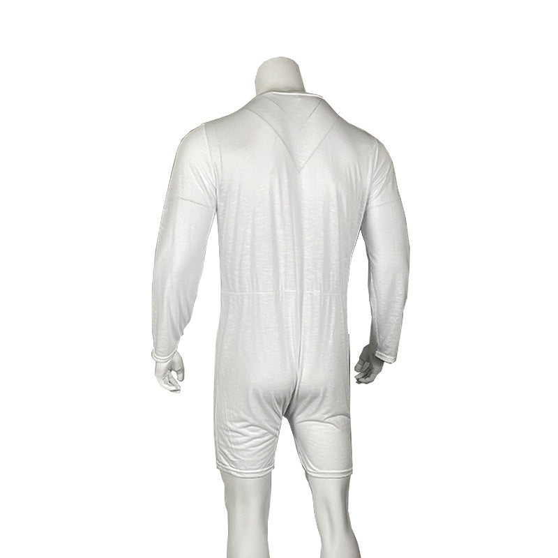 Pure Color Tight Jumpsuit Homewear