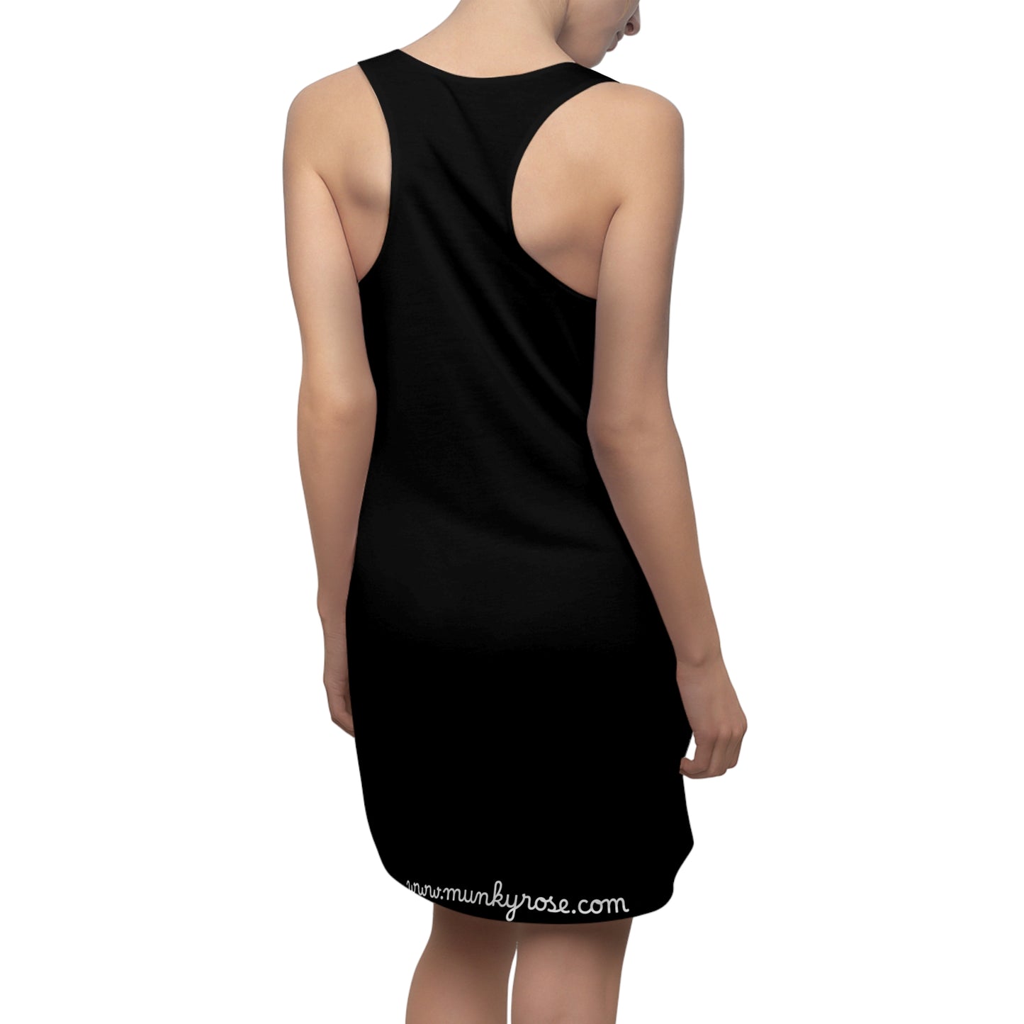 Women's Cut & Sew Racerback Dress (AOP)