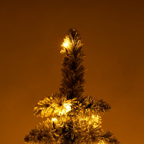 7.5 Feet Artificial Christmas Tree With 400 LED Lights