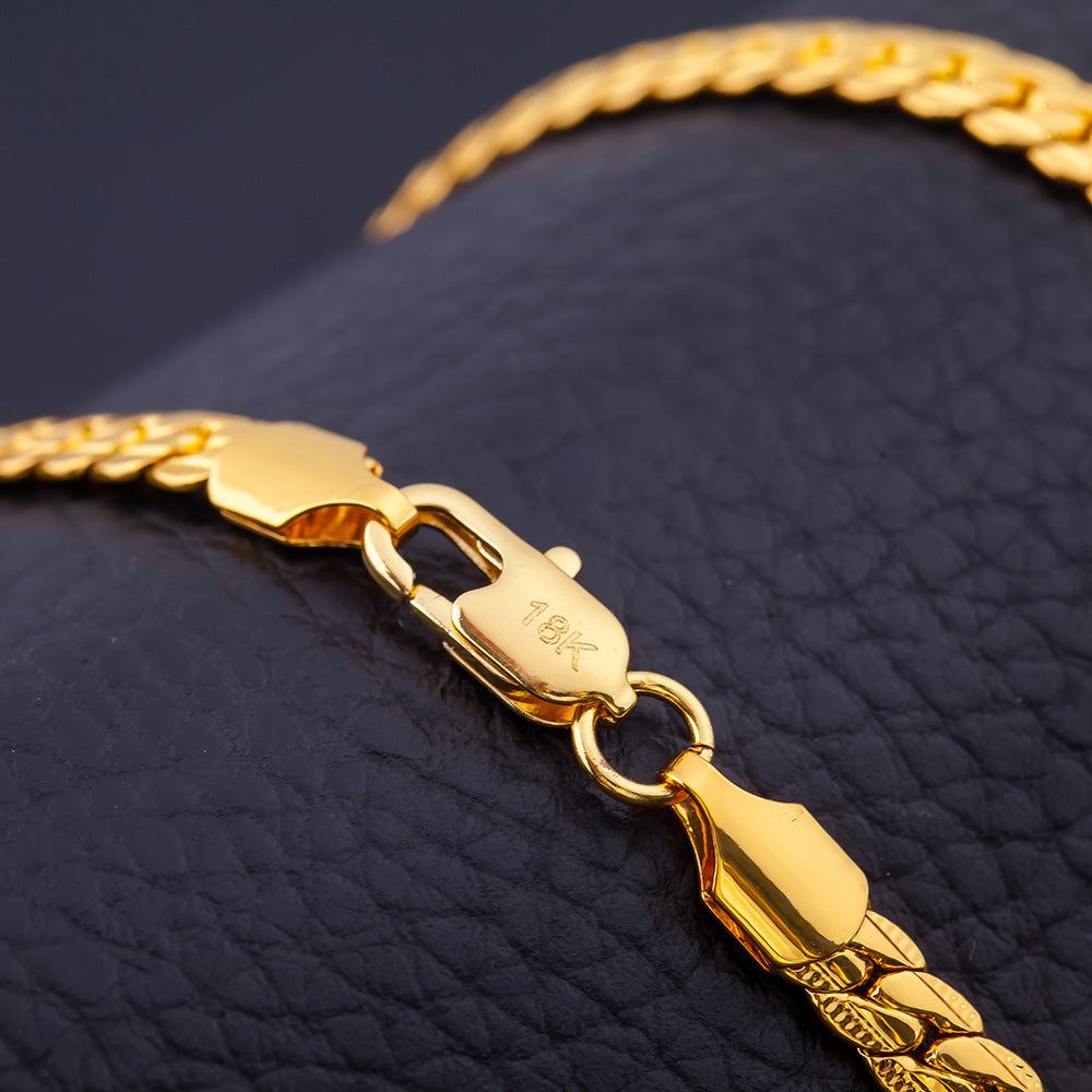 5MM Full Side 18K (plated) Necklace