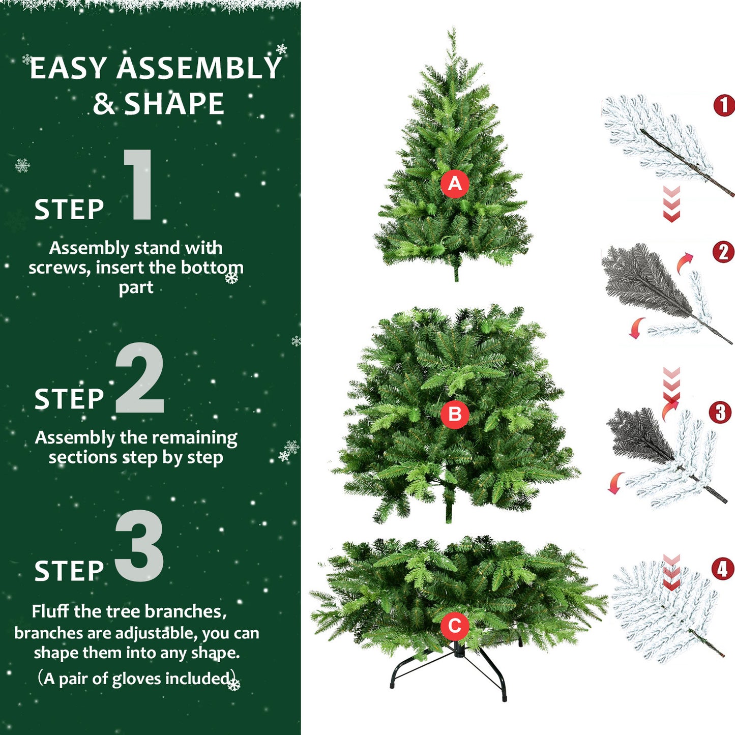5 Feet Christmas Tree With Lights