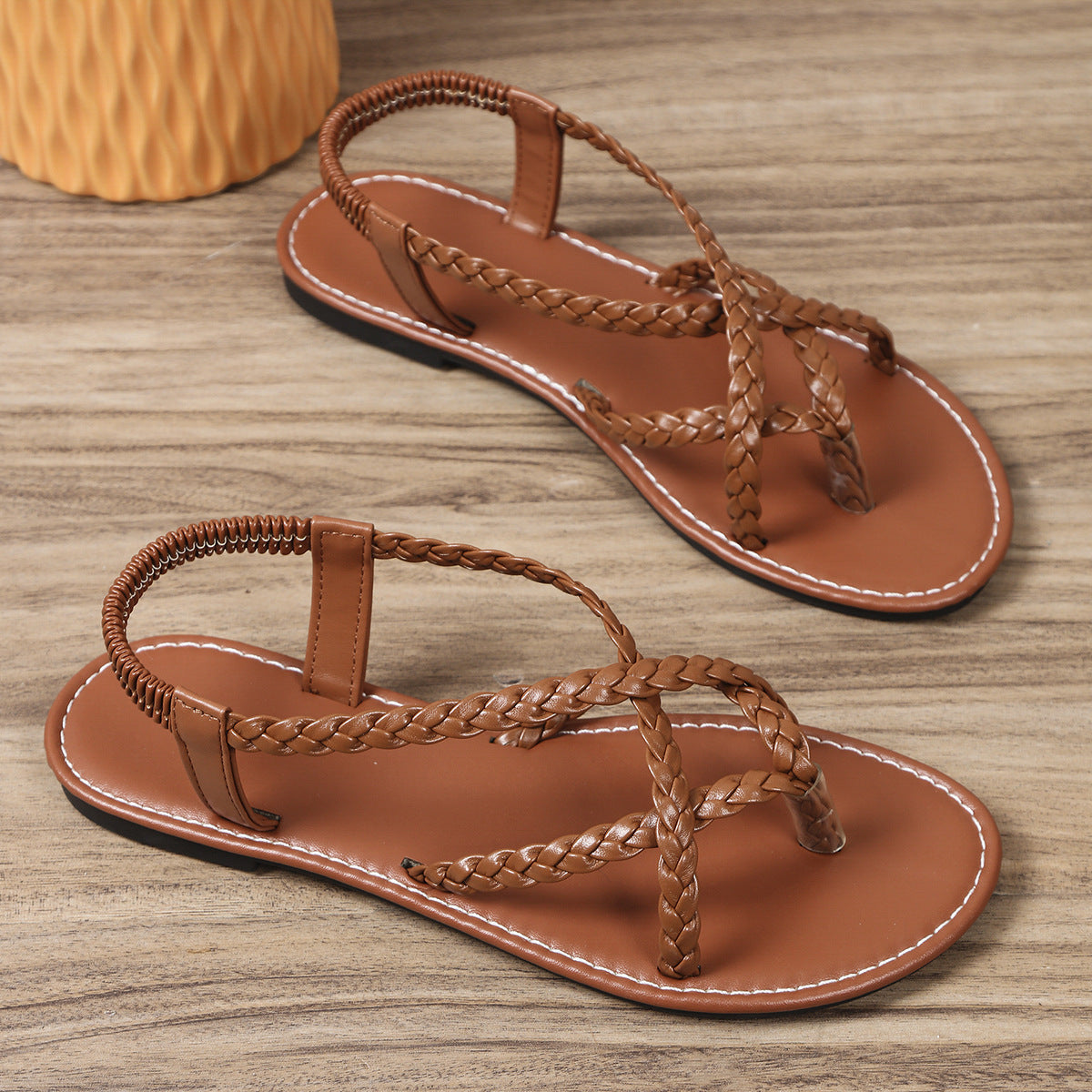 Women's Casual Flat Flip-toe Sandals
