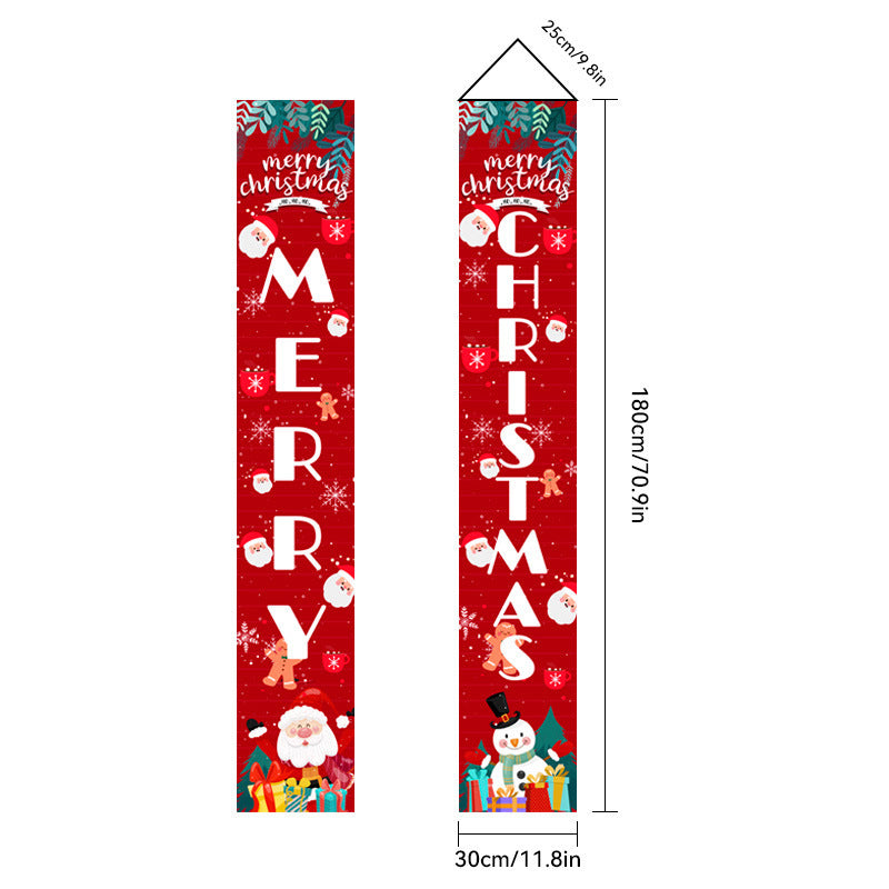Christmas Door Flag Set