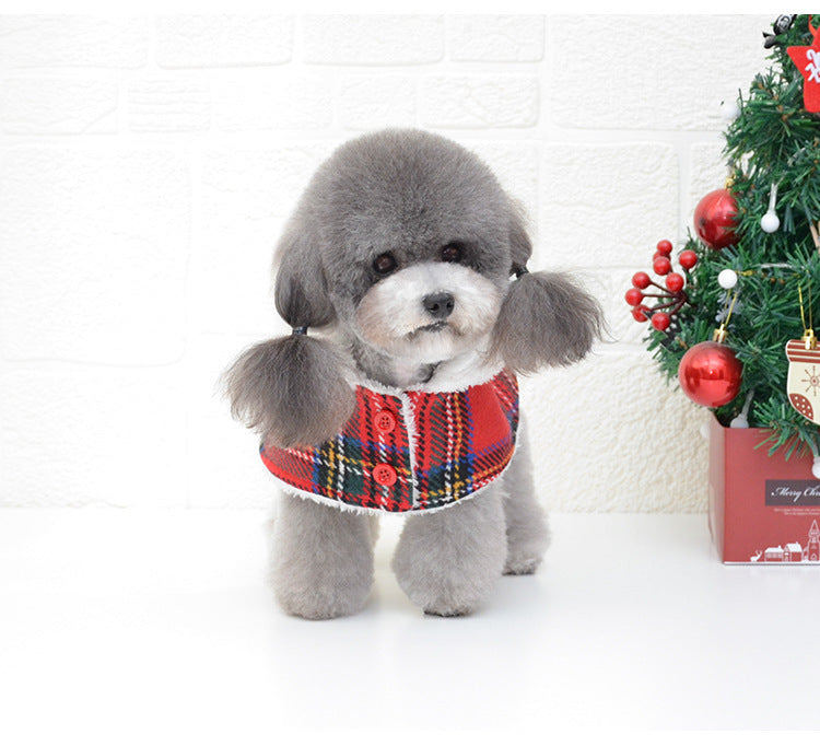 Christmas Knitted Turtleneck Dog Sweater