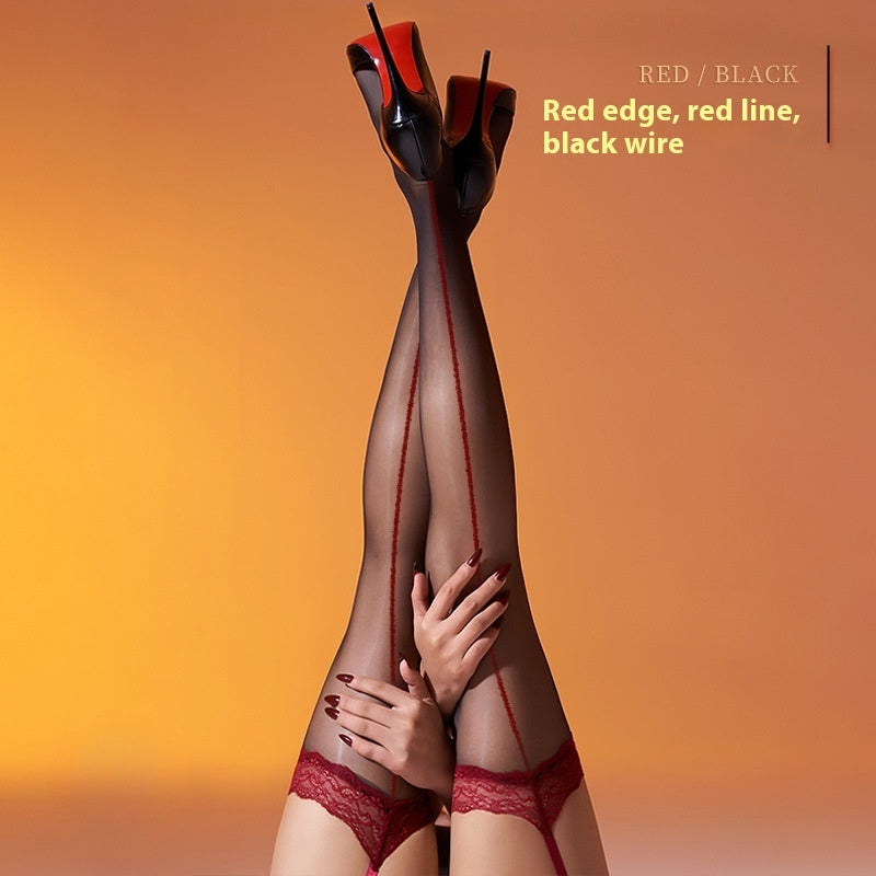 Lace Stockings With Garter Belt Ultra-thin