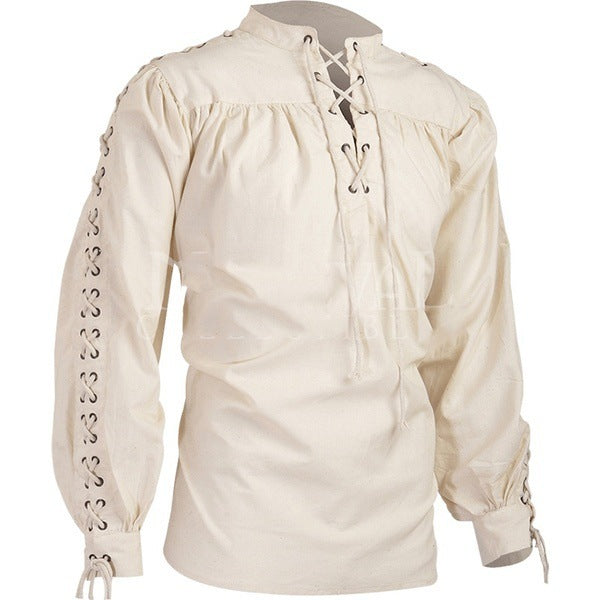 New Men's Long Sleeve Gothic