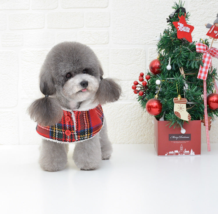 Christmas Knitted Turtleneck Dog Sweater