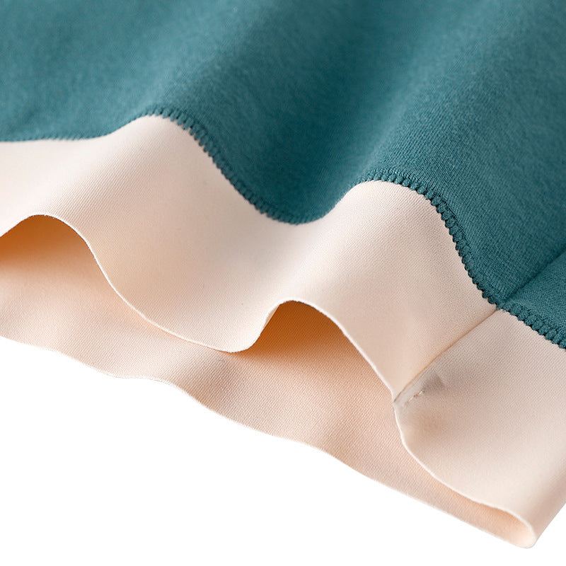 Cotton Mid Waist Seamless Briefs