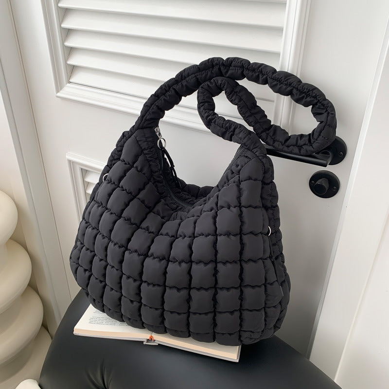 Pleated Cloud Bag Single Shoulder Crossbody