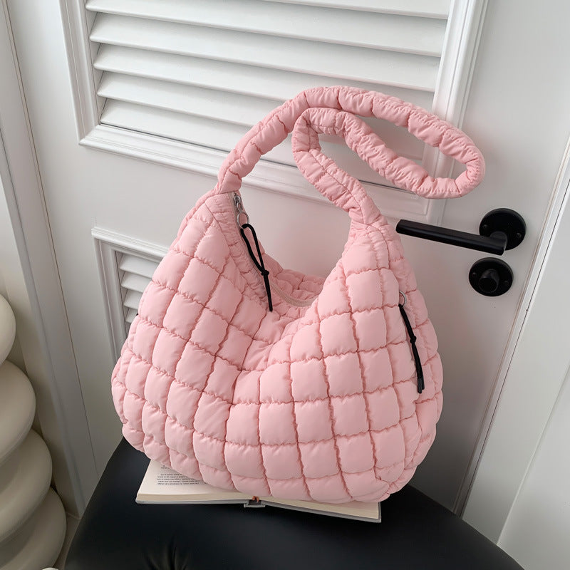 Pleated Cloud Bag Single Shoulder Crossbody