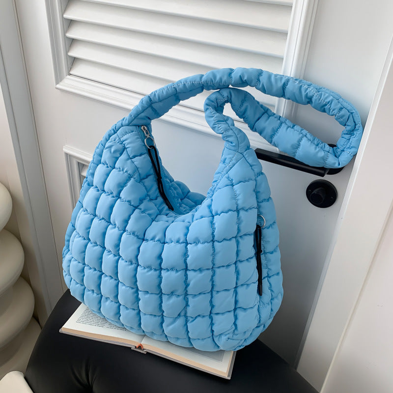 Pleated Cloud Bag Single Shoulder Crossbody