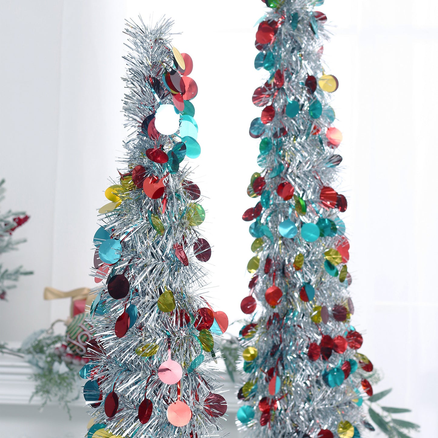 Colorful Retractable Folding Christmas Tree