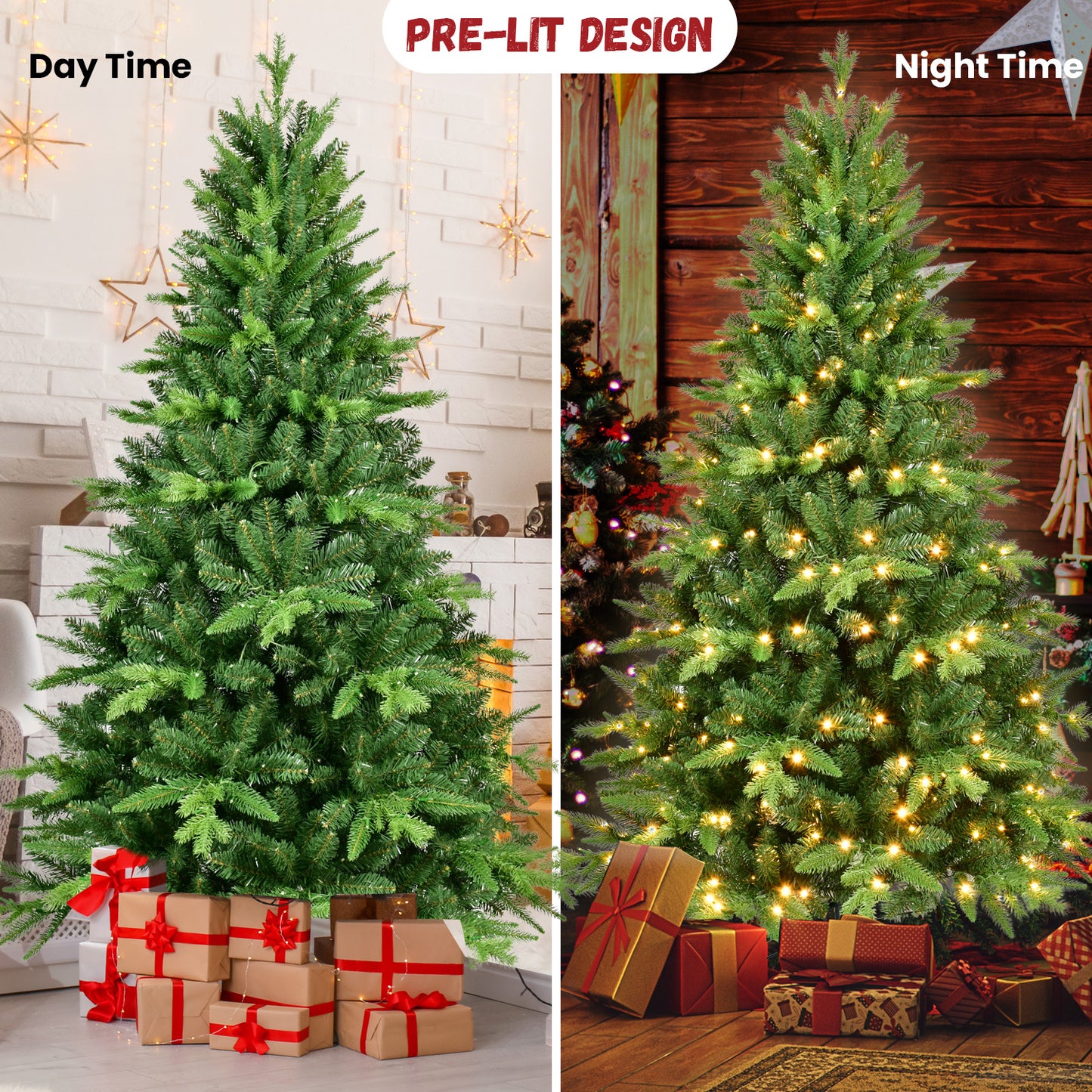 5 Feet Christmas Tree With Lights
