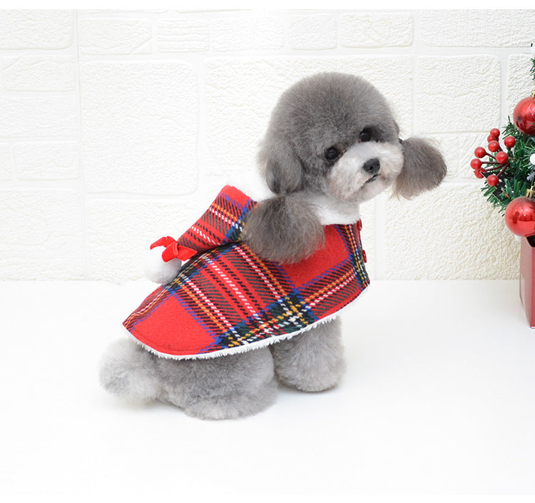 Christmas Knitted Turtleneck Dog Sweater