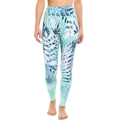 Floral Printed Yoga Pants Pilates Training Wear