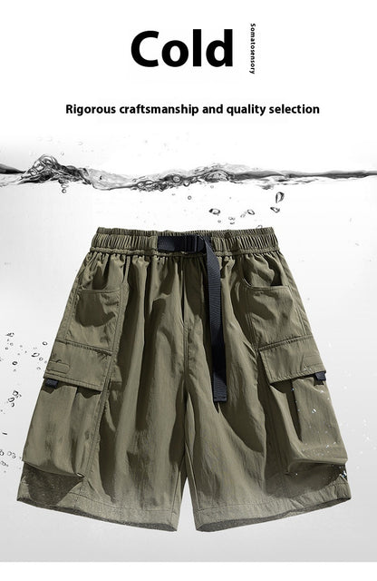 Plus Size Shorts Men's Loose Straight