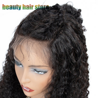 Brazilian Curly Lace Front Human Hair Wigs