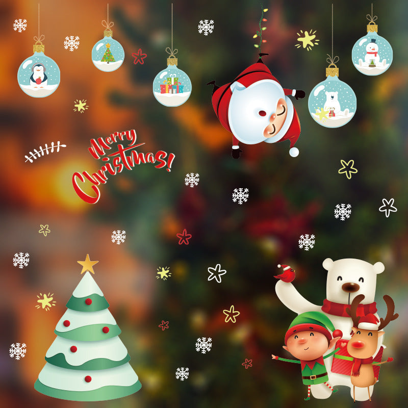 Christmas glass stickers/Decoration