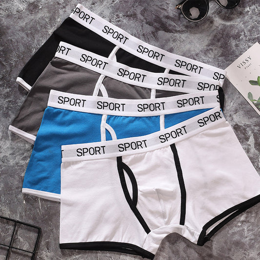 Cotton Sports Boxer Briefs