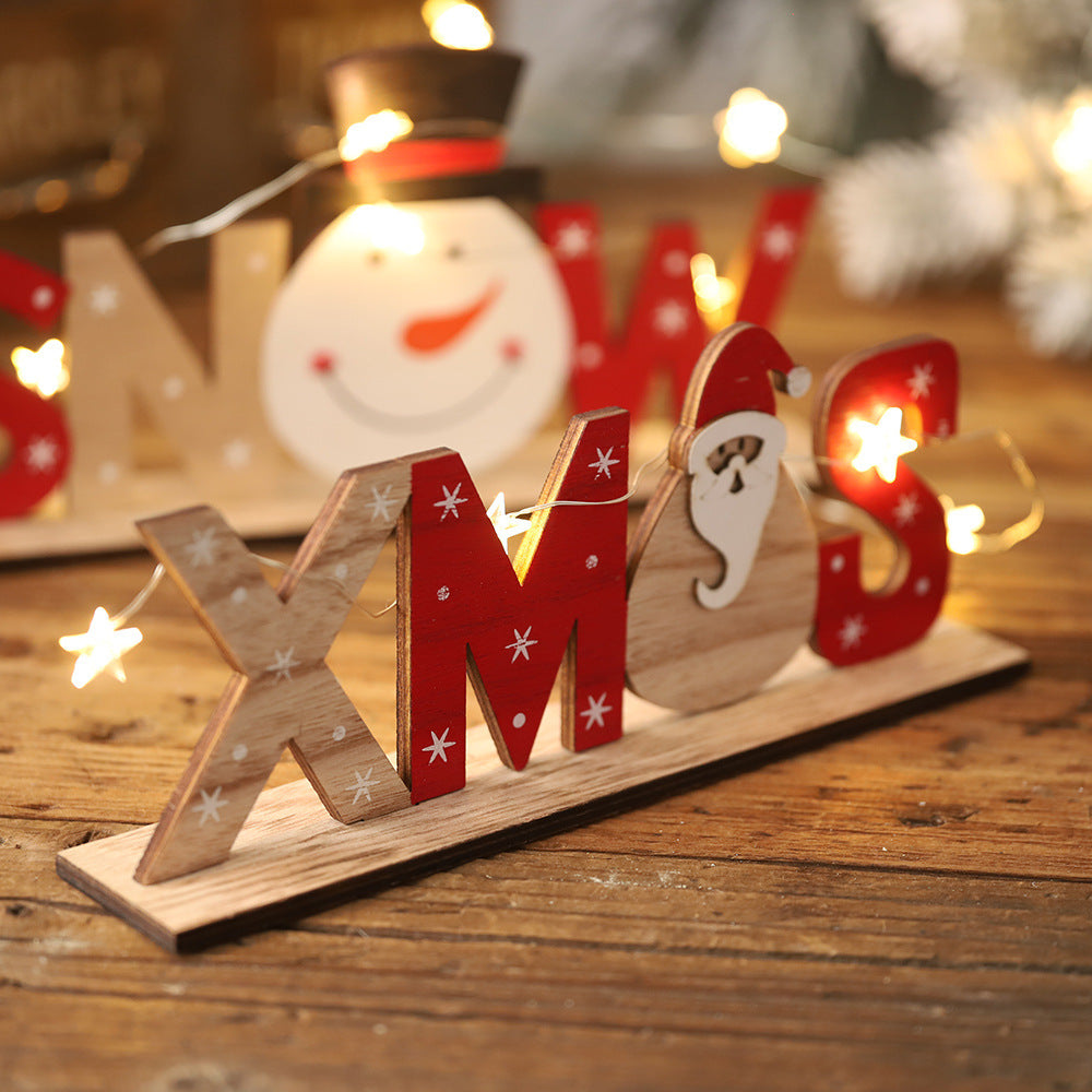 Christmas wooden decoration