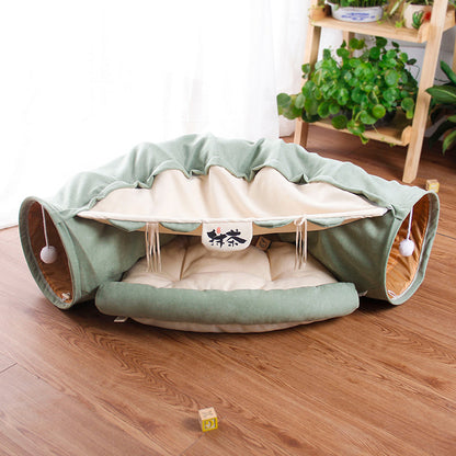 Cats Tunnel Interactive Play Toy Mobile Collapsible