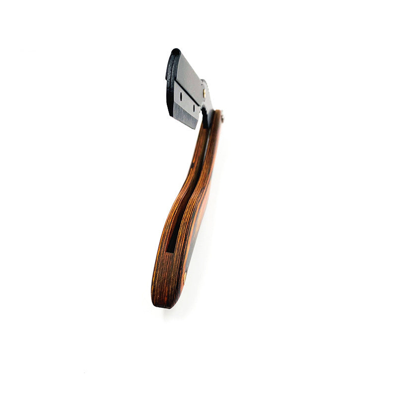 Folding manual razor