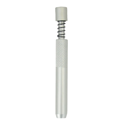 Aluminum Alloy Mini Pipe, Portable With Washable Spring Pipe, Smoking Accessories