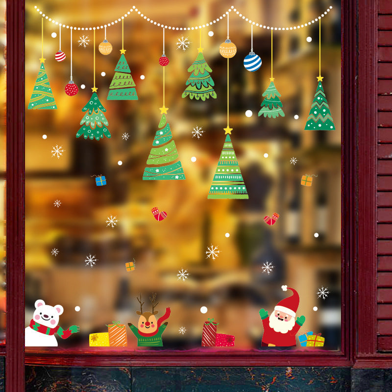 Christmas glass stickers/Decoration