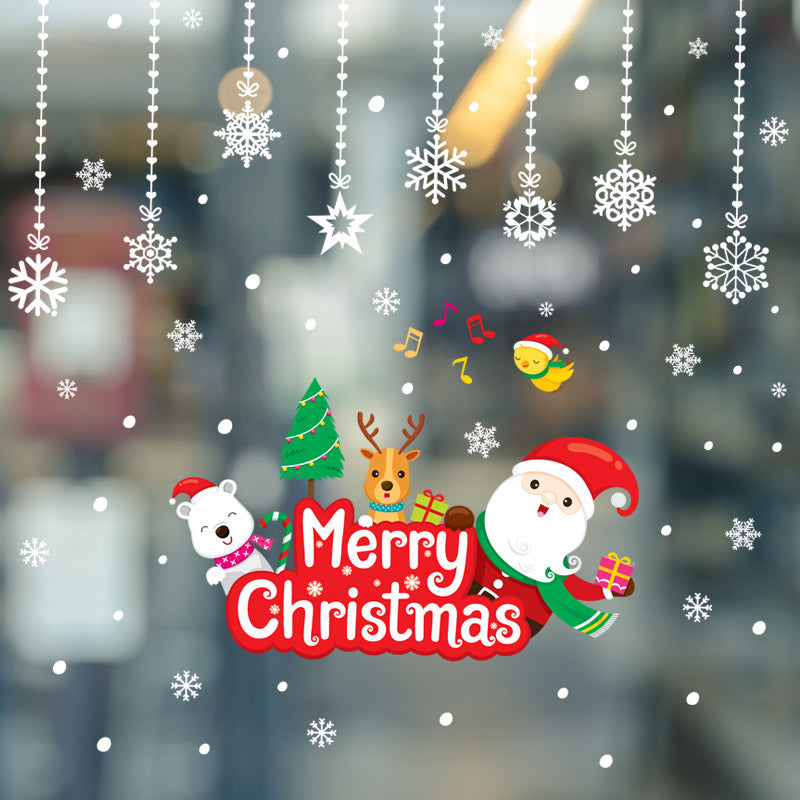 Christmas glass stickers/Decoration