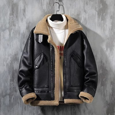 Single-layer Fleece-lined Jacket