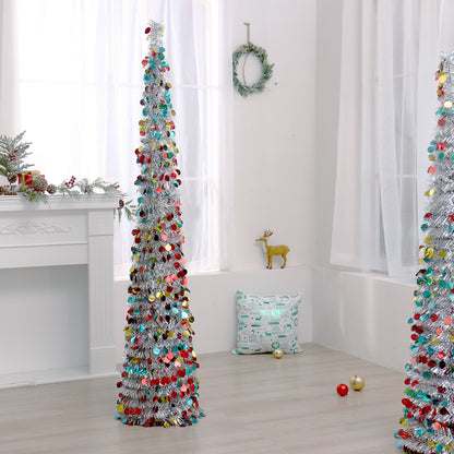 Colorful Retractable Folding Christmas Tree