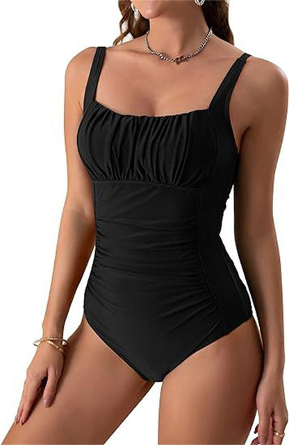 Sexy Square Neck One-piece Bikini