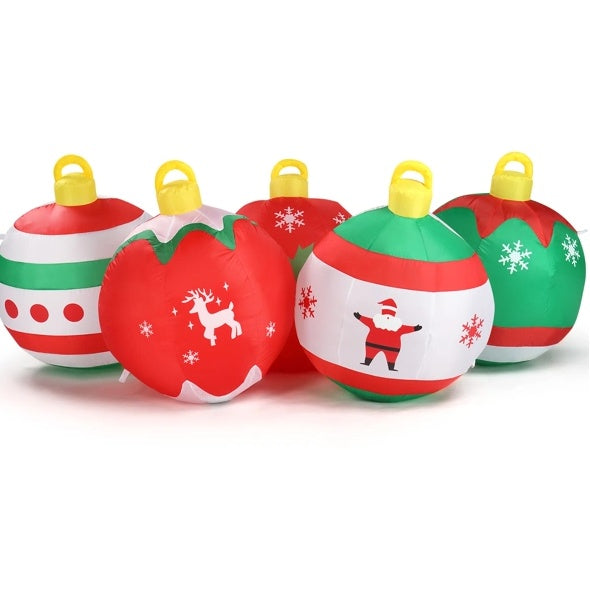 6.9 FT Lighted Christmas Ornaments