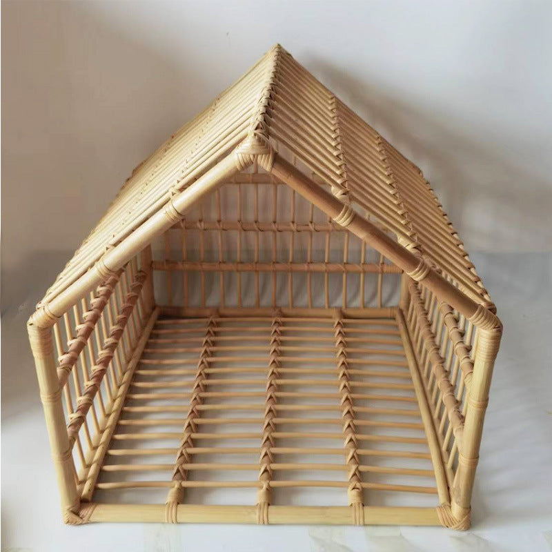 Rattan Hut For Cats And Small Dogs