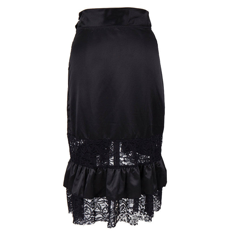 Fashion Lace Punk Rock Gothic Skirt