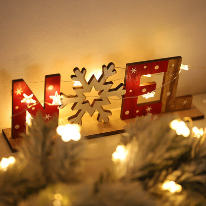 Christmas wooden decoration