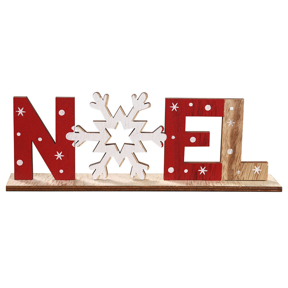 Christmas wooden decoration