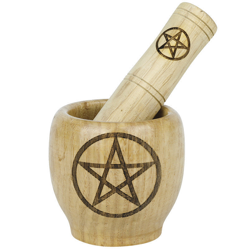 Wooden Medicine Pot