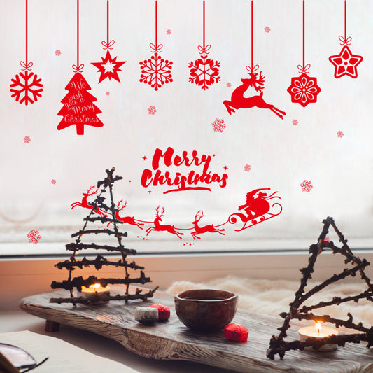 Christmas glass stickers/Decoration