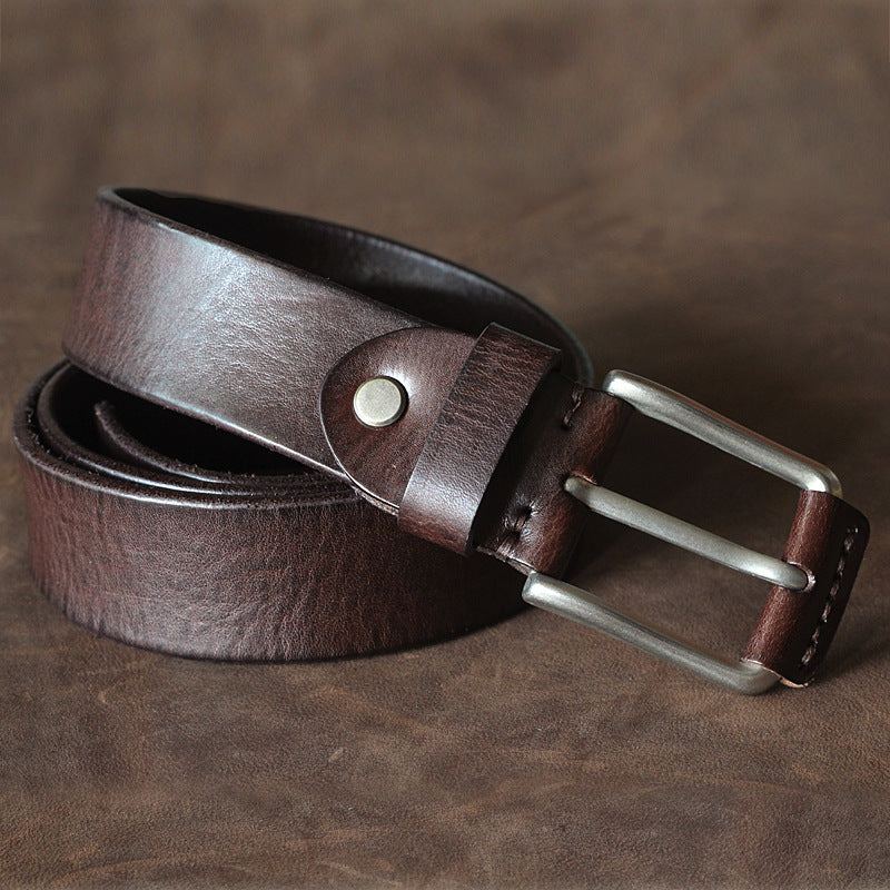 Cowhide Handmade Belt