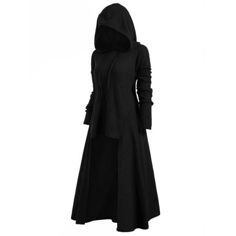 Women's plus size Knit dress with hood