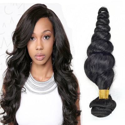 Loose wave real hair