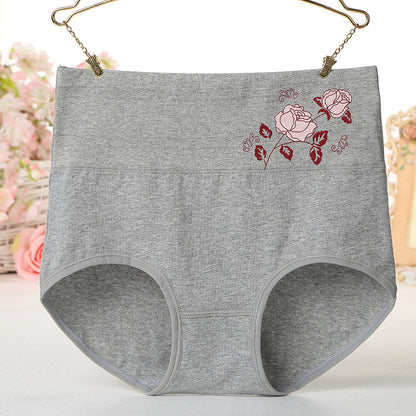 Women's Printed High Waist Underwear