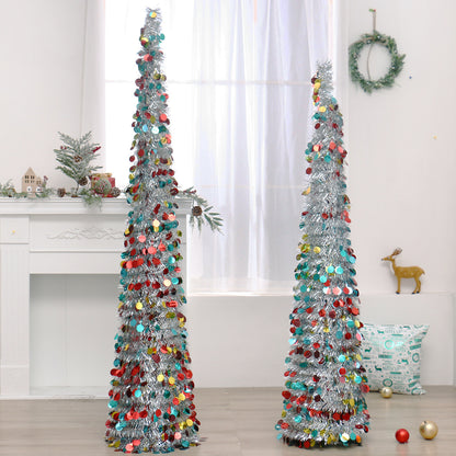 Colorful Retractable Folding Christmas Tree