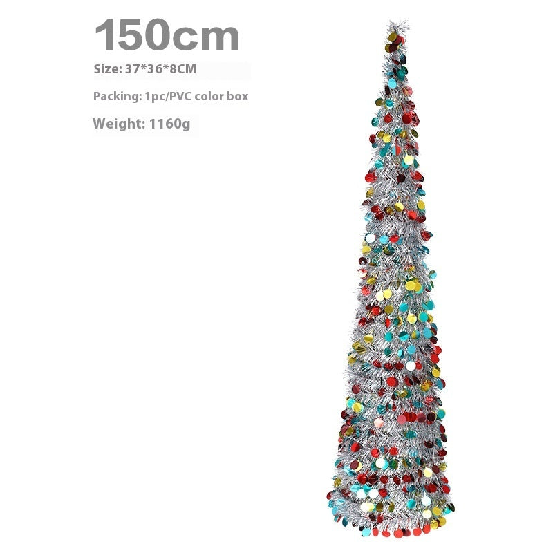 Colorful Retractable Folding Christmas Tree