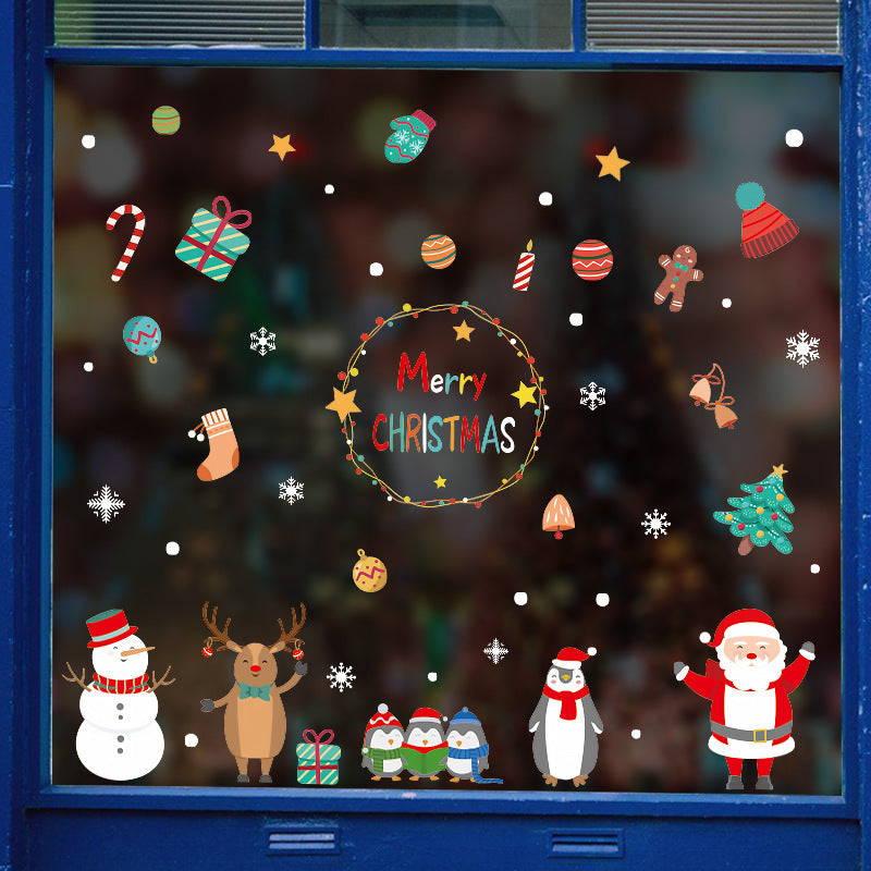 Christmas glass stickers/Decoration