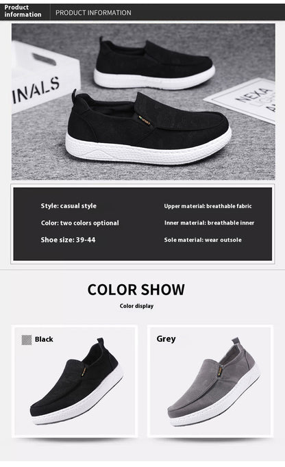 Men's Sports Casual Breathable Canvas Shoes